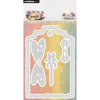 STUDIOLIGHT STUDIOLIGHT HAZEL EATON DRAGONFLY DREAMS DRAGONFLY TAG DIE SET