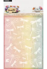 STUDIOLIGHT STUDIOLIGHT DRAGONFLY DREAMS DRAGONFLY EMBOSSING FOLDER