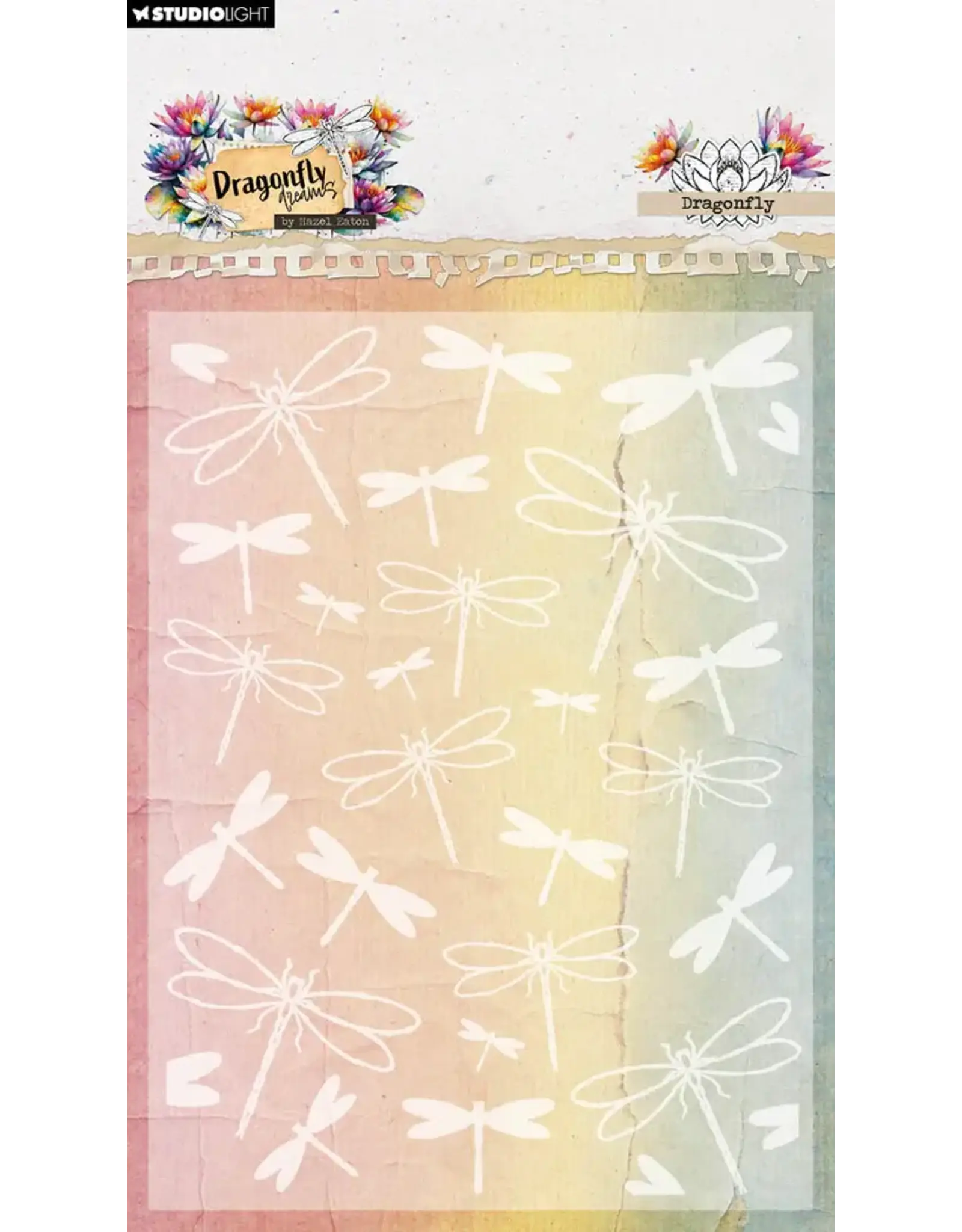 STUDIOLIGHT STUDIOLIGHT DRAGONFLY DREAMS DRAGONFLY EMBOSSING FOLDER