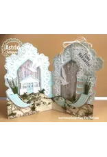 MARIANNE DESIGNS MARIANNE DESIGN TINY'S NOSTALGIC LABELS CREATABLES DIE SET