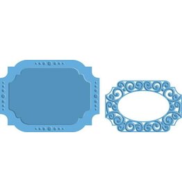 MARIANNE DESIGNS MARIANNE DESIGN OVAL LABEL CREATABLES DIE SET