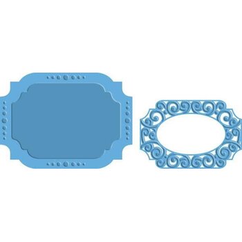 MARIANNE DESIGNs MARIANNE DESIGN OVAL LABEL CREATABLES DIE SET