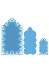 MARIANNE DESIGNS MARIANNE DESIGN TINY'S VINTAGE LABELS CREATABLES DIE SET