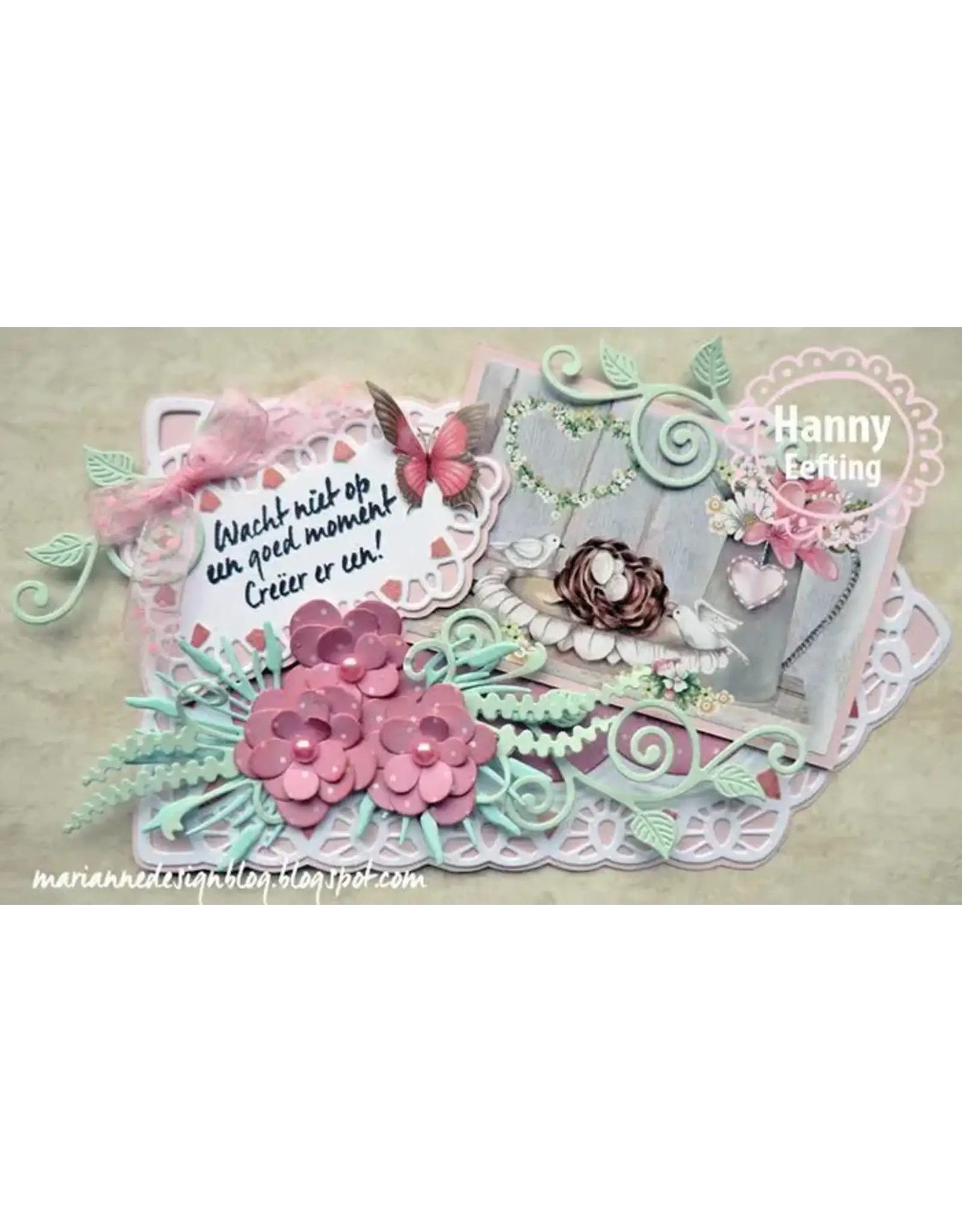 MARIANNE DESIGNS MARIANNE DESIGN TINY'S VINTAGE LABELS CREATABLES DIE SET