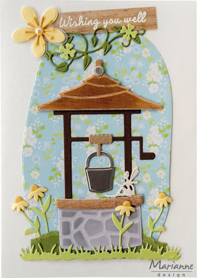 MARIANNE DESIGNs MARIANNE DESIGN WISHING WELL CREATABLES DIE SET