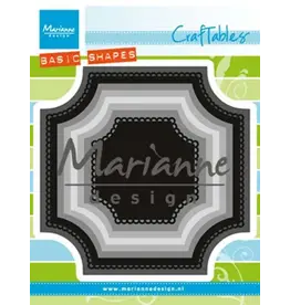 MARIANNE DESIGNS MARIANNE DESIGN BASIC SQUARE CREATABLES DIE SET