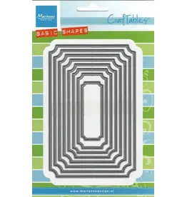 MARIANNE DESIGNS MARIANNE DESIGNS BASIC TICKET CRAFTABLES DIE SET