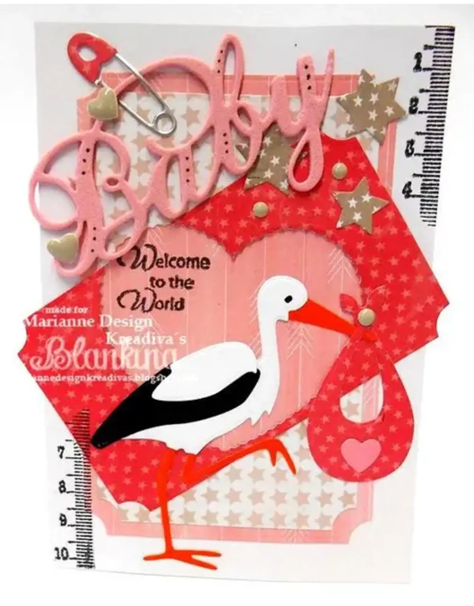 MARIANNE DESIGNS MARIANNE DESIGNS BASIC TICKET CRAFTABLES DIE SET