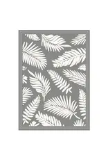 COUTURE CREATIONS COUTURE CREATIONS EARTHY DELIGHTS PALM LEAVES STENCIL