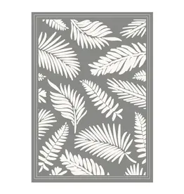 COUTURE CREATIONS COUTURE CREATIONS EARTHY DELIGHTS PALM LEAVES STENCIL