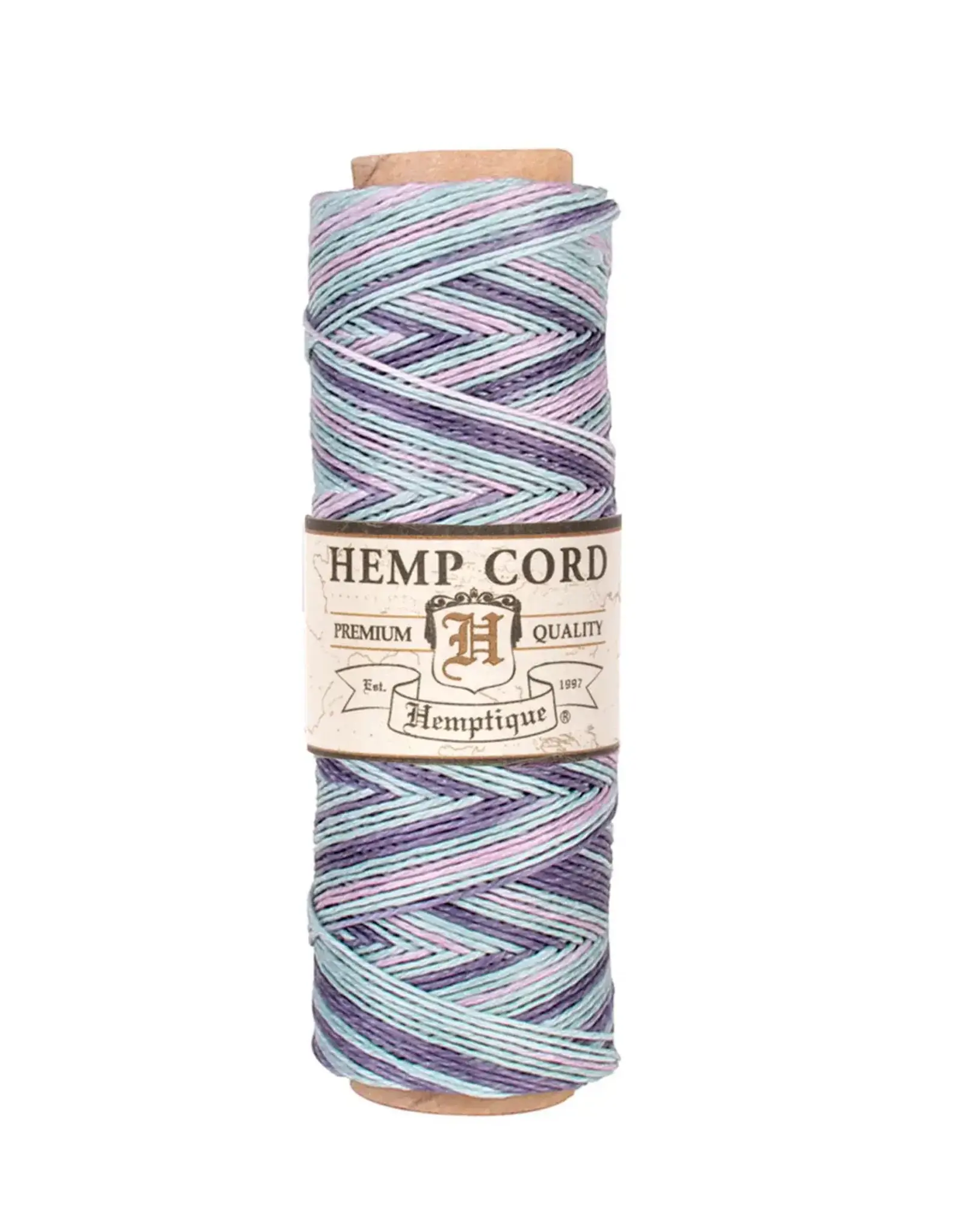HEMPTIQUE HEMPTIQUE VARIEGATED HEMP CORD SPOOLS PASTEL