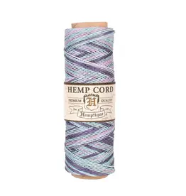 HEMPTIQUE HEMPTIQUE VARIEGATED HEMP CORD SPOOLS PASTEL