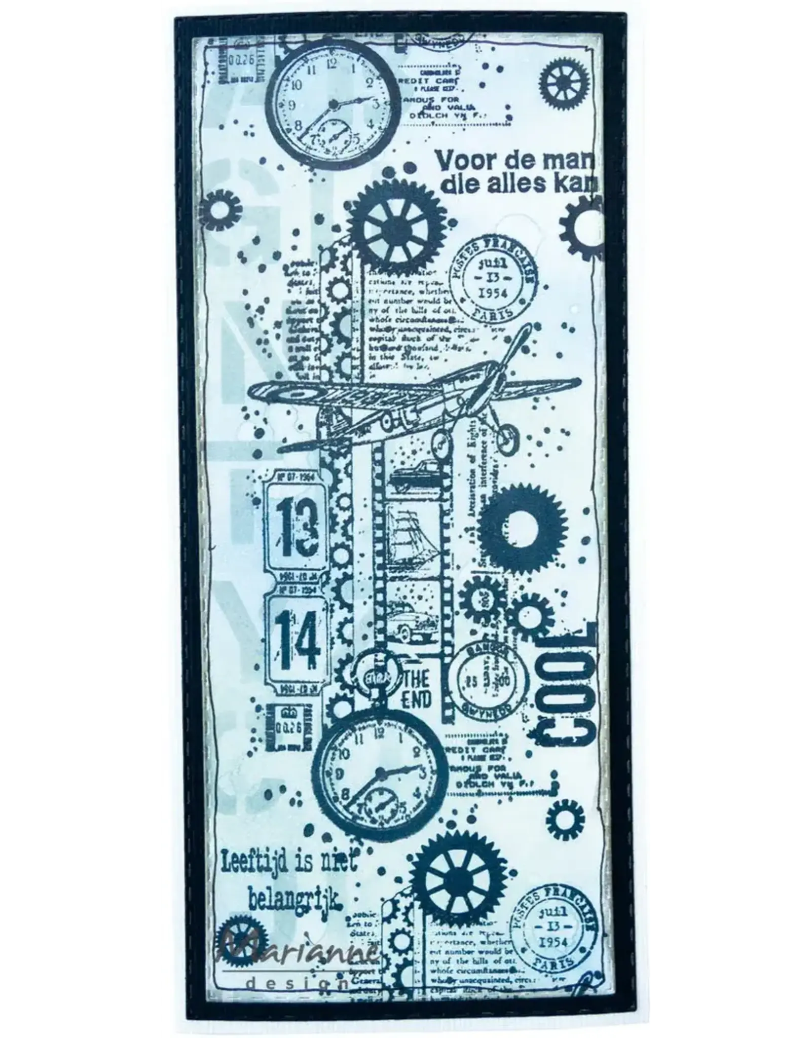 MARIANNE DESIGNS MARIANNE DESIGN AIRPLANE CLEAR STAMP