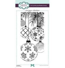CREATIVE EXPRESSIONS CREATIVE EXPRESSIONS DESIGNER BOUTIQUE BAUBLE BOUGH CLING STAMP