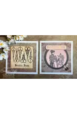 CREATIVE EXPRESSIONS CREATIVE EXPRESSIONS TAYLOR MADE JOURNALS THE DRESS MAKER 6x8 CLEAR STAMP SET