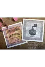 CREATIVE EXPRESSIONS CREATIVE EXPRESSIONS TAYLOR MADE JOURNALS THE DRESS MAKER 6x8 CLEAR STAMP SET