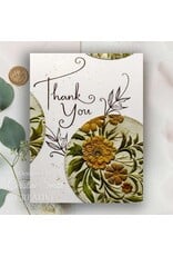 CREATIVE EXPRESSIONS CREATIVE EXPRESSIONS PETAL CASCADE SENTIMENTS 4x6 CLEAR STAMP SET