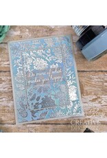 CREATIVE EXPRESSIONS CREATIVE EXPRESSIONS WILDFLOWER MEDLEY BACKGROUND CLING STAMP