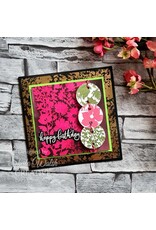 CREATIVE EXPRESSIONS CREATIVE EXPRESSIONS WILDFLOWER MEDLEY BACKGROUND CLING STAMP