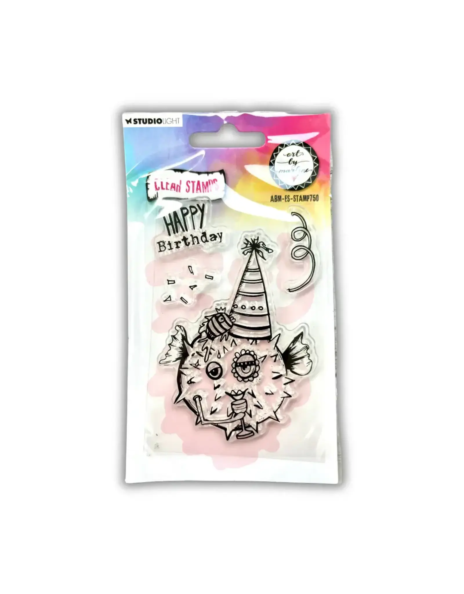STUDIOLIGHT STUDIOLIGHT HAPPY BIRTHDAY CLEAR STAMP SET