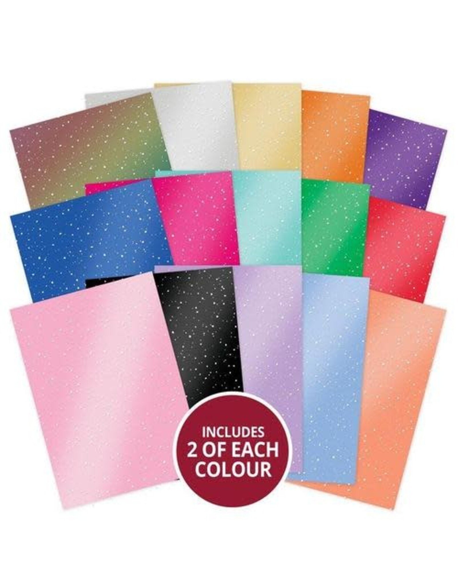 HUNKYDORY CRAFTS LTD. HUNKYDORY SNOWFALL MIRRI CARD MEGABUY MIRRI CARD ESSENTIALS 30 SHEETS