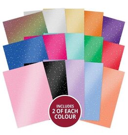 HUNKYDORY CRAFTS LTD. HUNKYDORY SNOWFALL MIRRI CARD MEGABUY MIRRI CARD ESSENTIALS 30 SHEETS