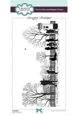 CREATIVE EXPRESSIONS CREATIVE EXPRESSIONS DESIGNER BOUTIQUE LETTER TO SANTA RUBBER STAMP