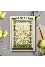 CREATIVE EXPRESSIONS CREATIVE EXPRESSIONS DAFFODIL TAPESTRY BACKGROUND CLING STAMP