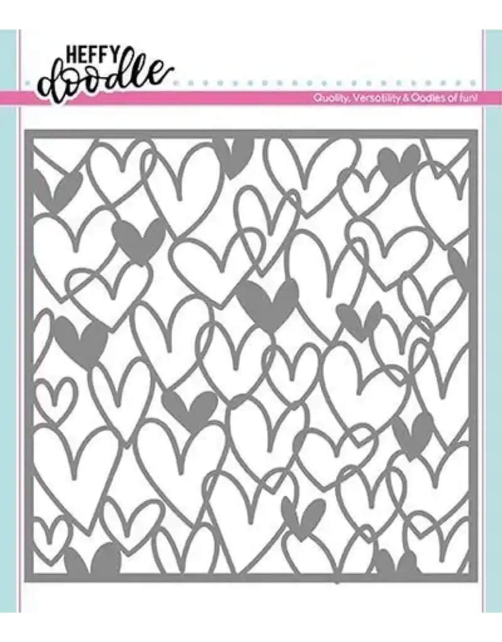 HEFFY DOODLE HEFFY DOODLE ON MY HEART STENCIL