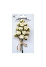 LITTLE BIRDIE LITTLE BIRDIE CHARLIE SHABBY CHIC HANDMADE FLOWERS 18/PK