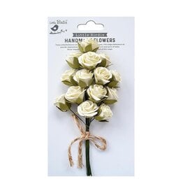 LITTLE BIRDIE LITTLE BIRDIE CHARLIE SHABBY CHIC HANDMADE FLOWERS 18/PK