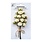 LITTLE BIRDIE CHARLIE SHABBY CHIC HANDMADE FLOWERS 18/PK