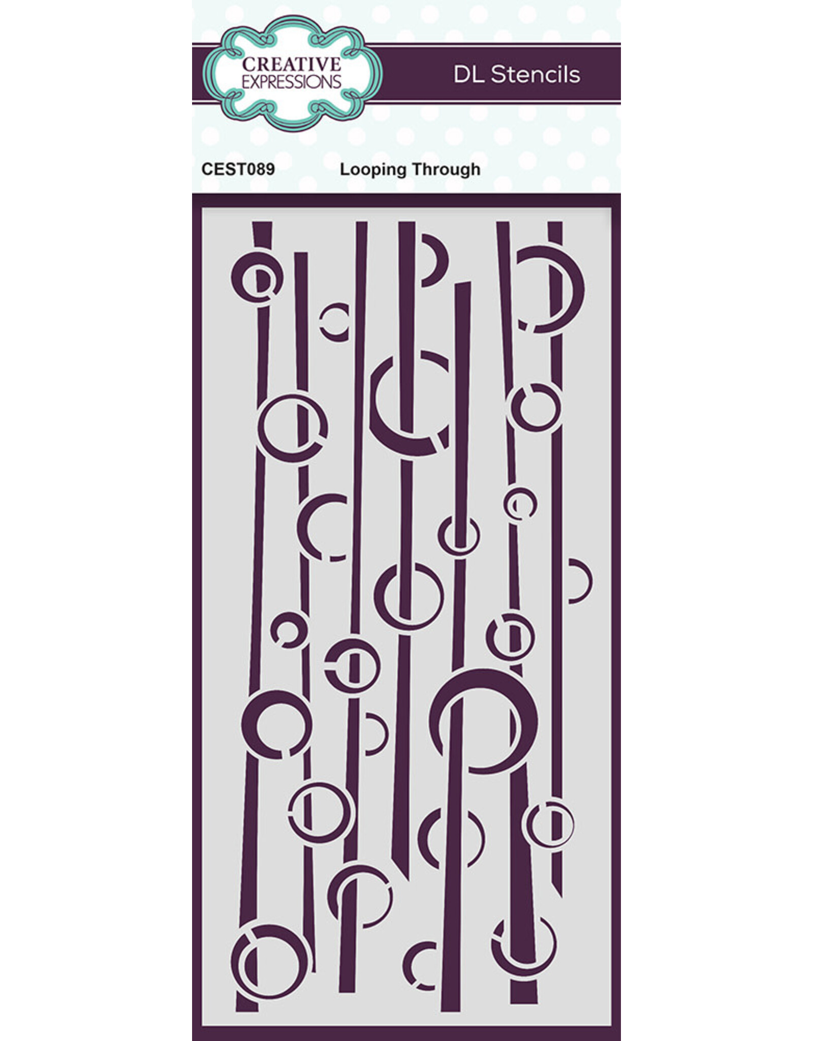 CREATIVE EXPRESSIONS CREATIVE EXPRESSIONS LOOPING THROUGH DL STENCIL