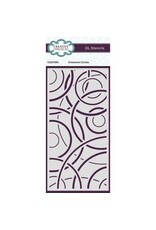 CREATIVE EXPRESSIONS CREATIVE EXPRESSIONS ENTWINED CIRCLES DL STENCIL