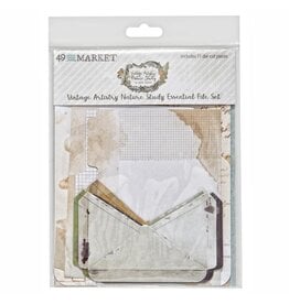 49 AND MARKET 49 AND MARKET VINTAGE ARTISTRY NATURE STUDY ESSENTIAL FILE SET 11 PIECES
