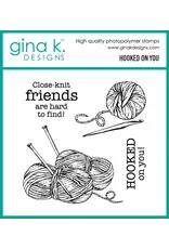 GINA K DESIGNS GINA K. DESIGNS HOOKED ON YOU CLEAR STAMP SET