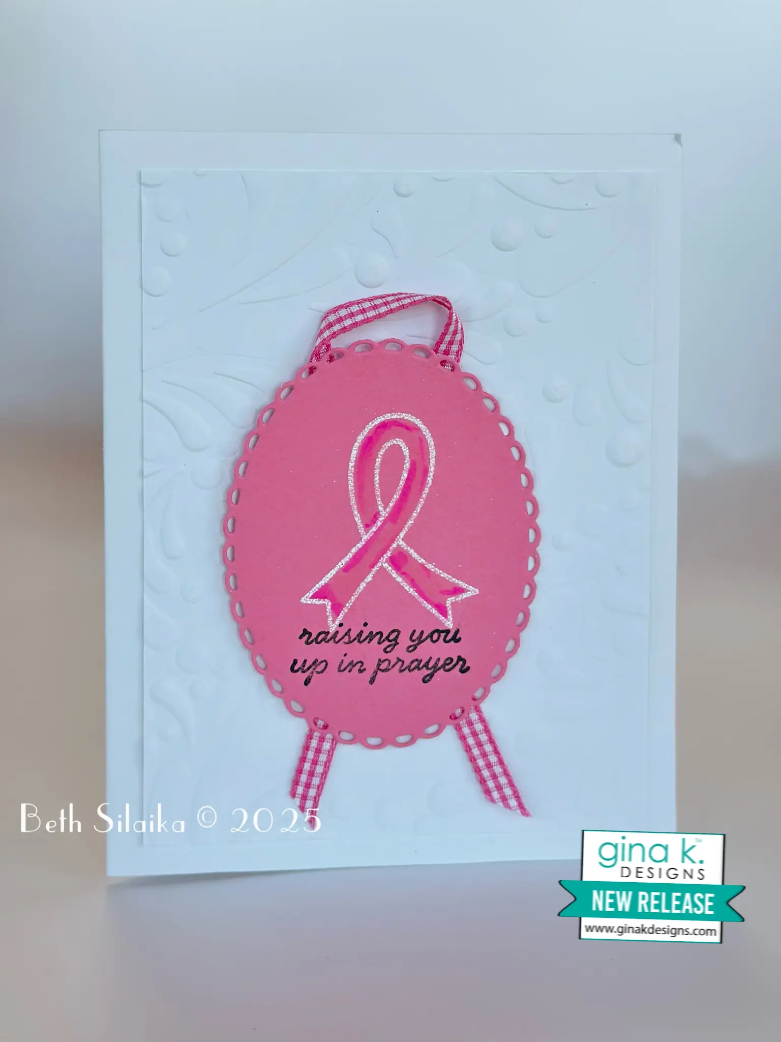 GINA K DESIGNS GINA K. DESIGNS AWARENESS RIBBON CLEAR STAMP SET