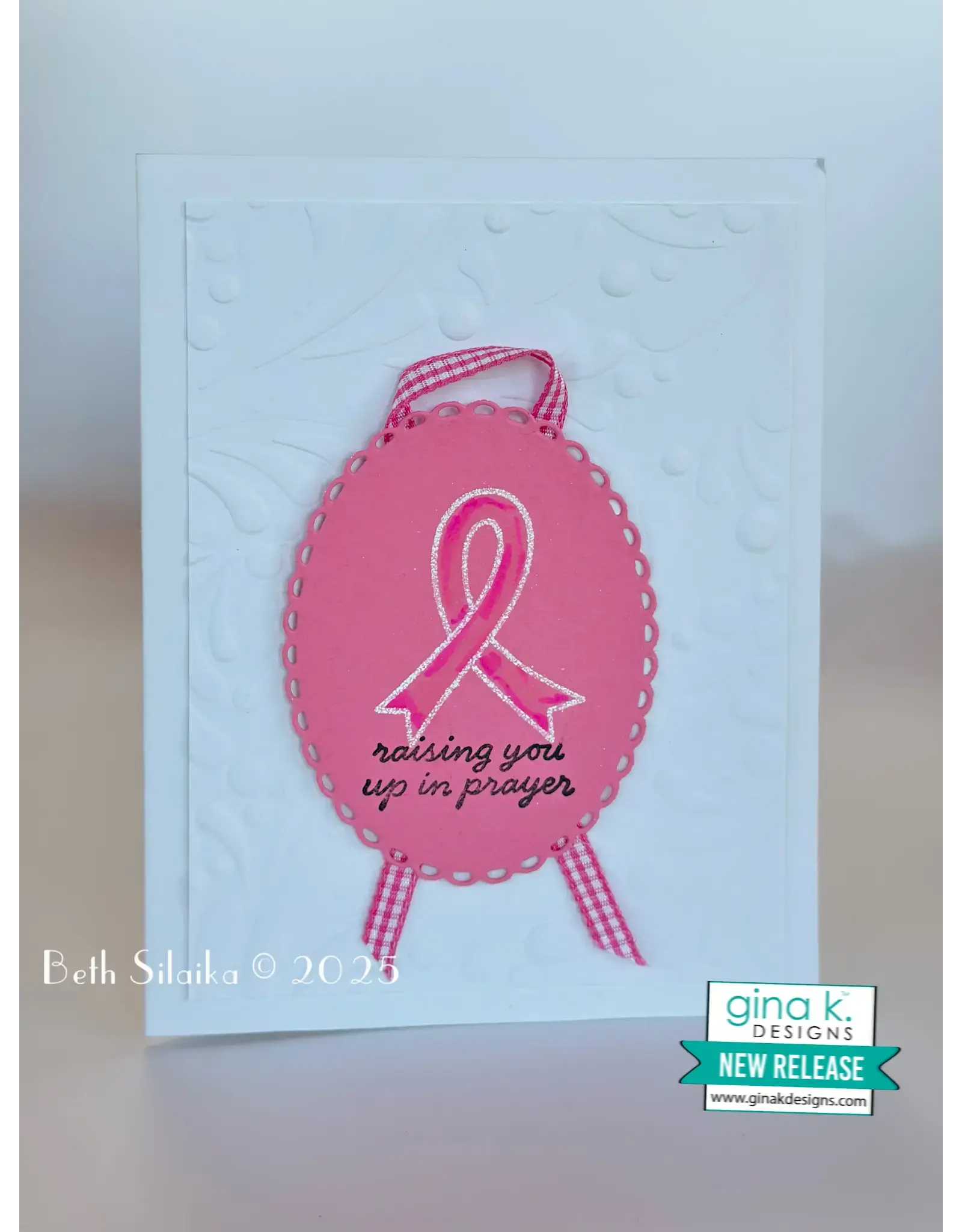 GINA K DESIGNS GINA K. DESIGNS AWARENESS RIBBON CLEAR STAMP SET