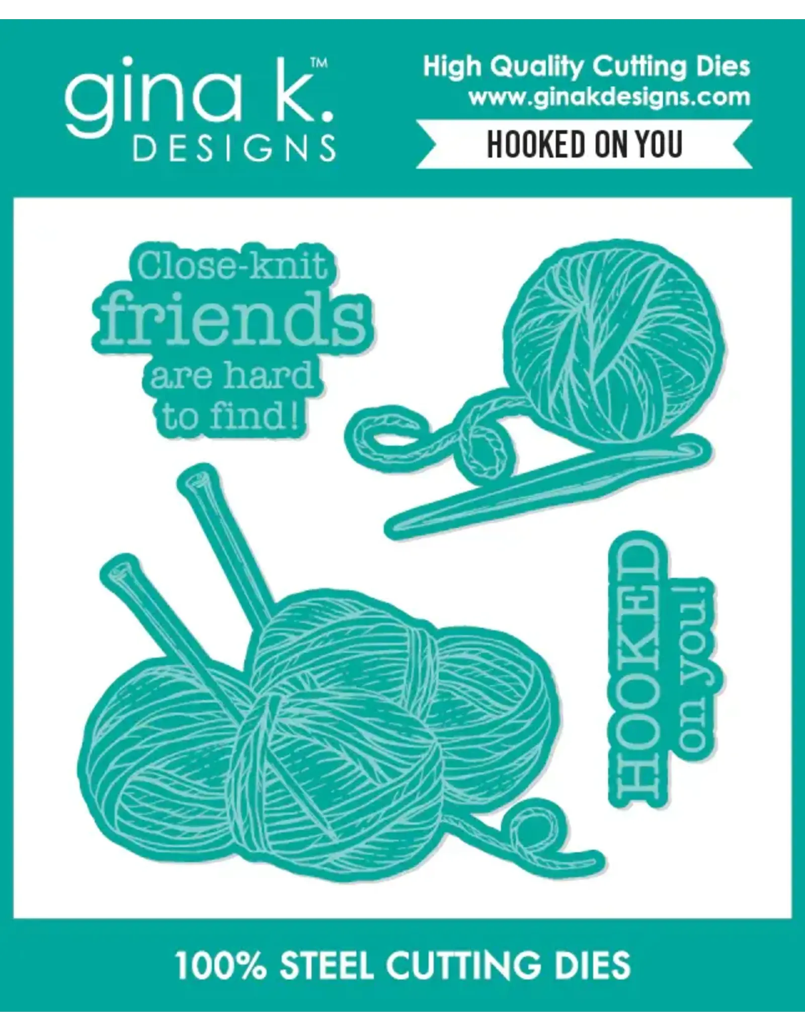 GINA K DESIGNS GINA K. DESIGNS HOOKED ON YOU DIE SET