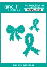 GINA K DESIGNS GINA K. DESIGNS AWARENESS RIBBON DIE SET
