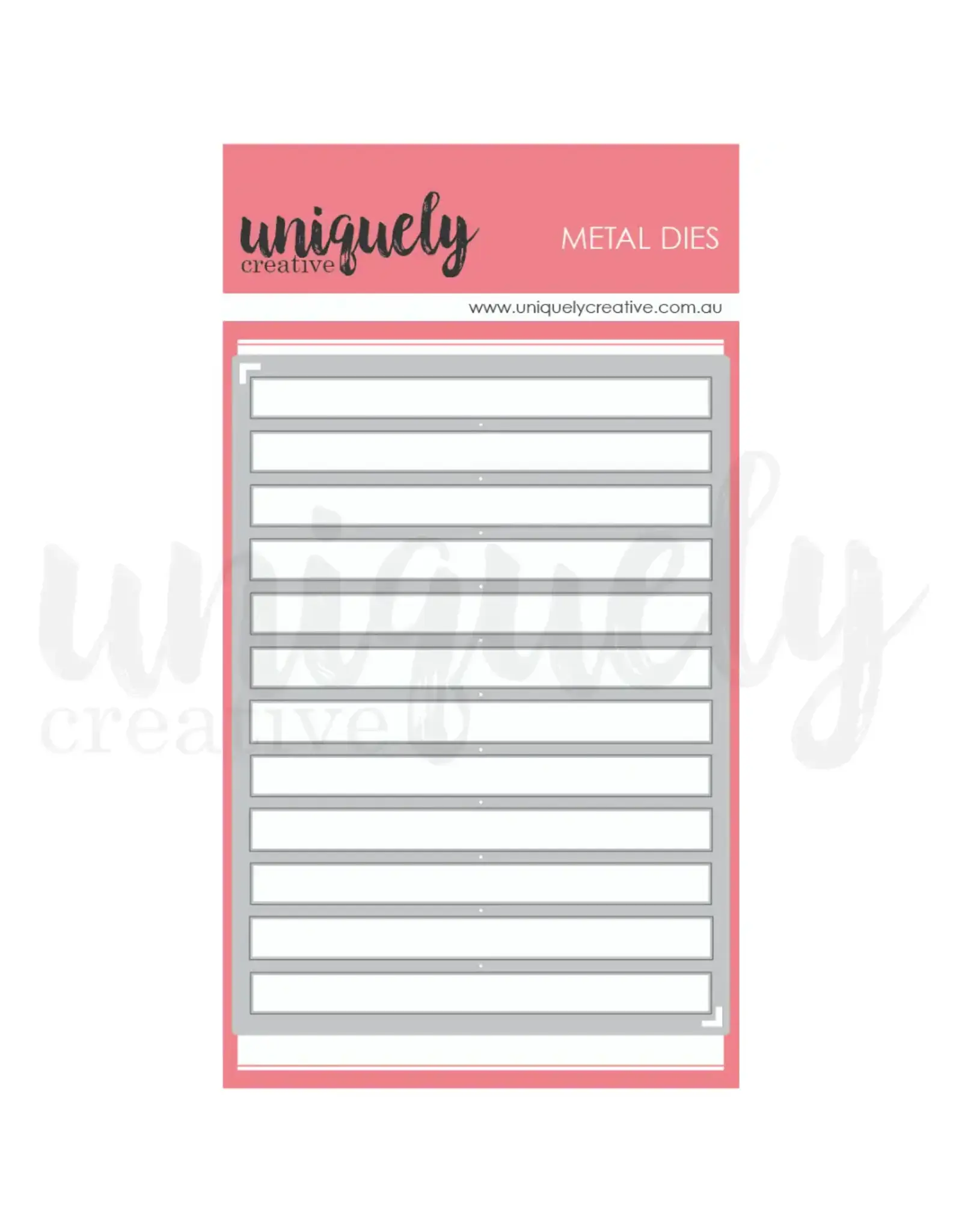 UNIQUELY CREATIVE UNIQUELY CREATIVE CUT-A-PART ESSENTIALS #5 DIE SET