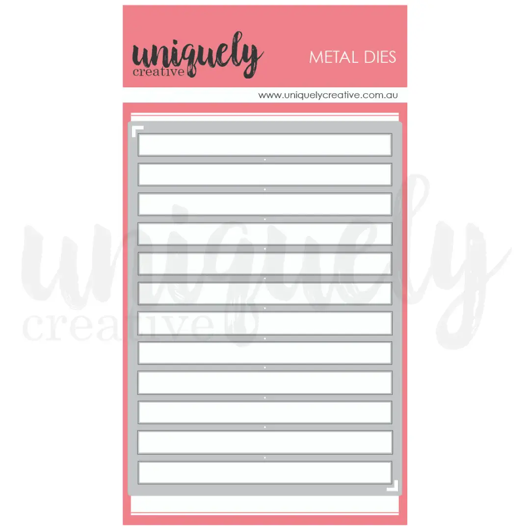 UNIQUELY CREATIVE UNIQUELY CREATIVE CUT-A-PART ESSENTIALS #5 DIE SET