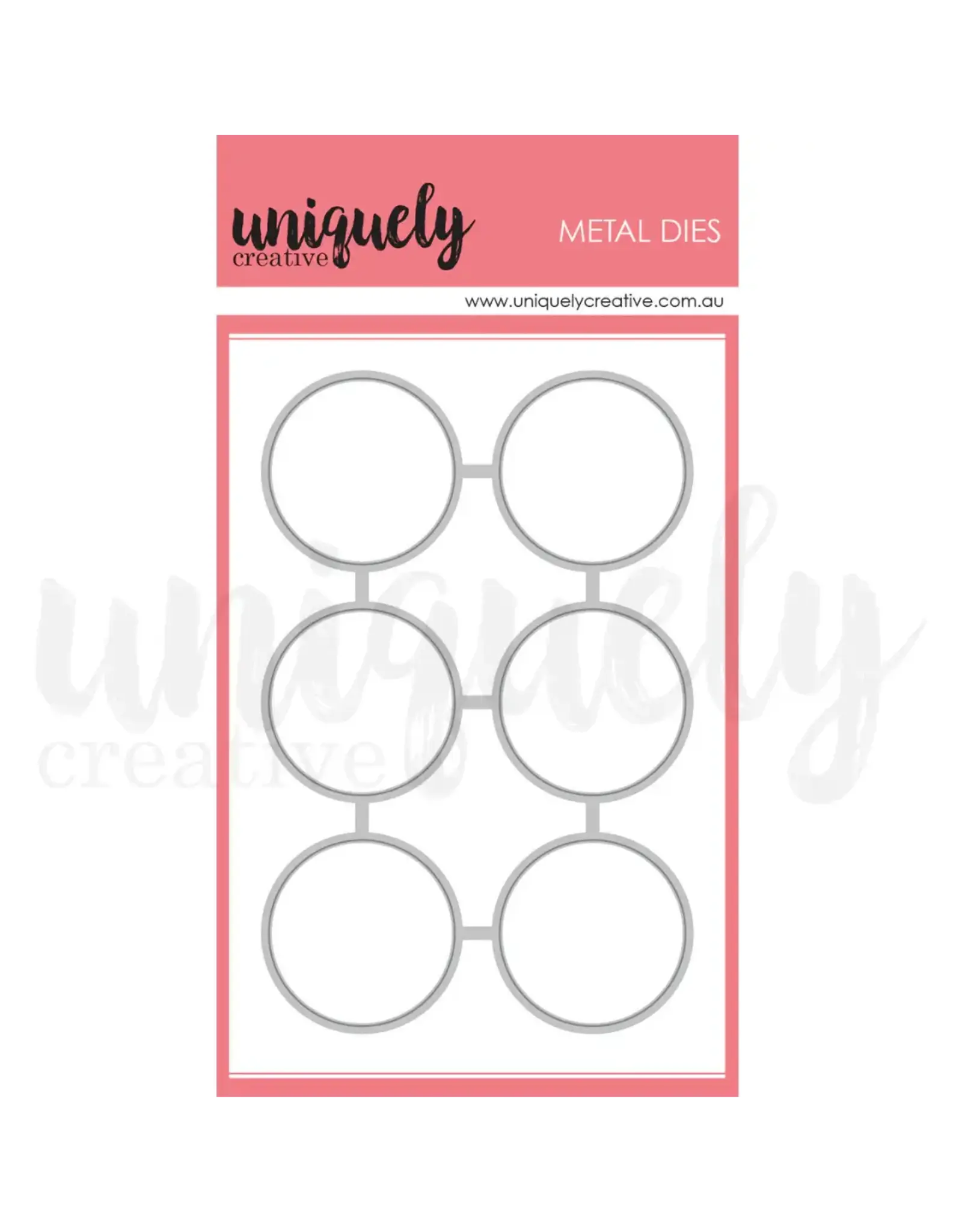 UNIQUELY CREATIVE UNIQUELY CREATIVE CUT-A-PART ESSENTIALS #6 DIE SET