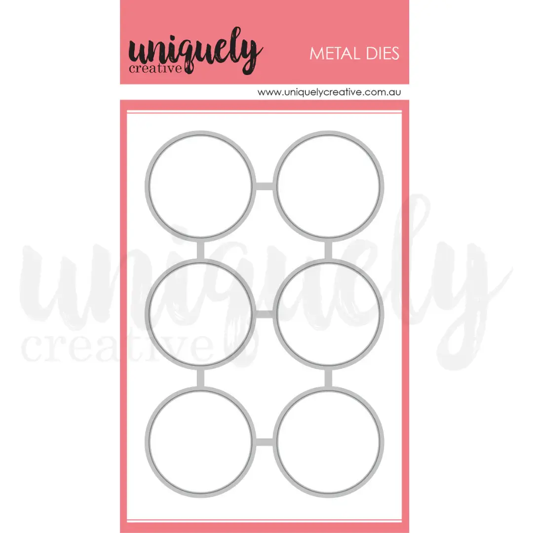 UNIQUELY CREATIVE UNIQUELY CREATIVE CUT-A-PART ESSENTIALS #6 DIE SET