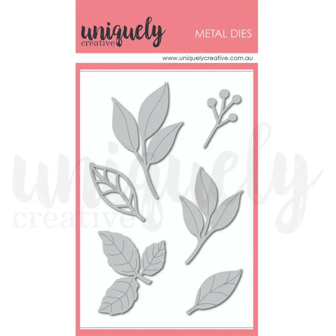 UNIQUELY CREATIVE UNIQUELY CREATIVE MIXED LEAVES DIE SET