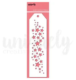 UNIQUELY CREATIVE UNIQUELY CREATIVE STARFALL MARK MAKING STENCIL