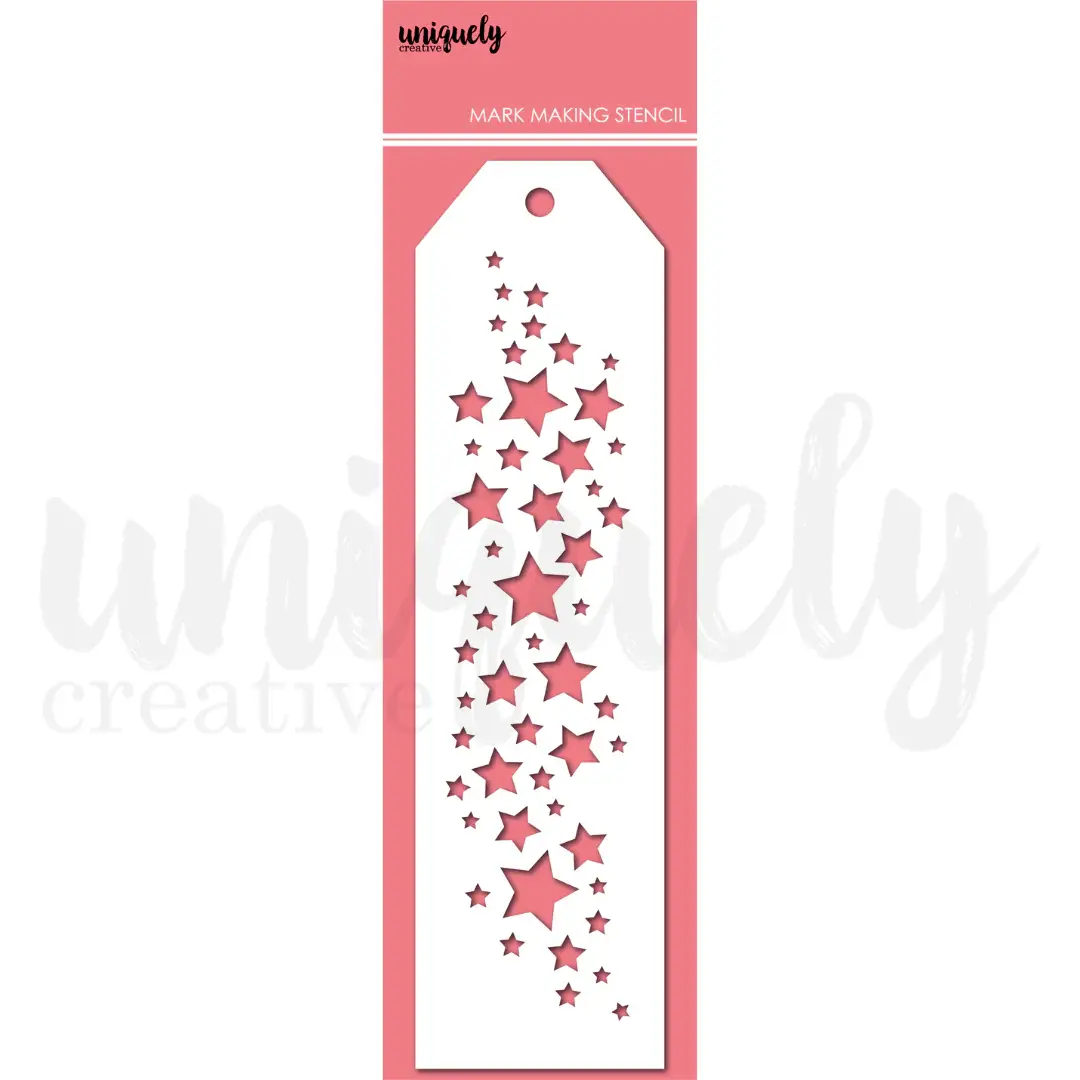 UNIQUELY CREATIVE UNIQUELY CREATIVE STARFALL MARK MAKING STENCIL