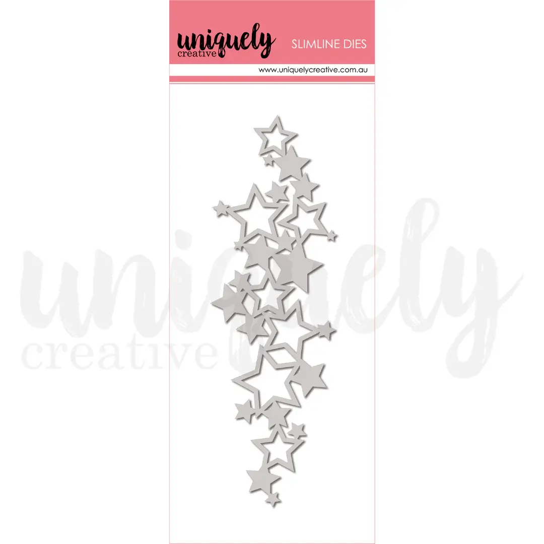 UNIQUELY CREATIVE UNIQUELY CREATIVE SLIMLINE STARRY STACK DIE