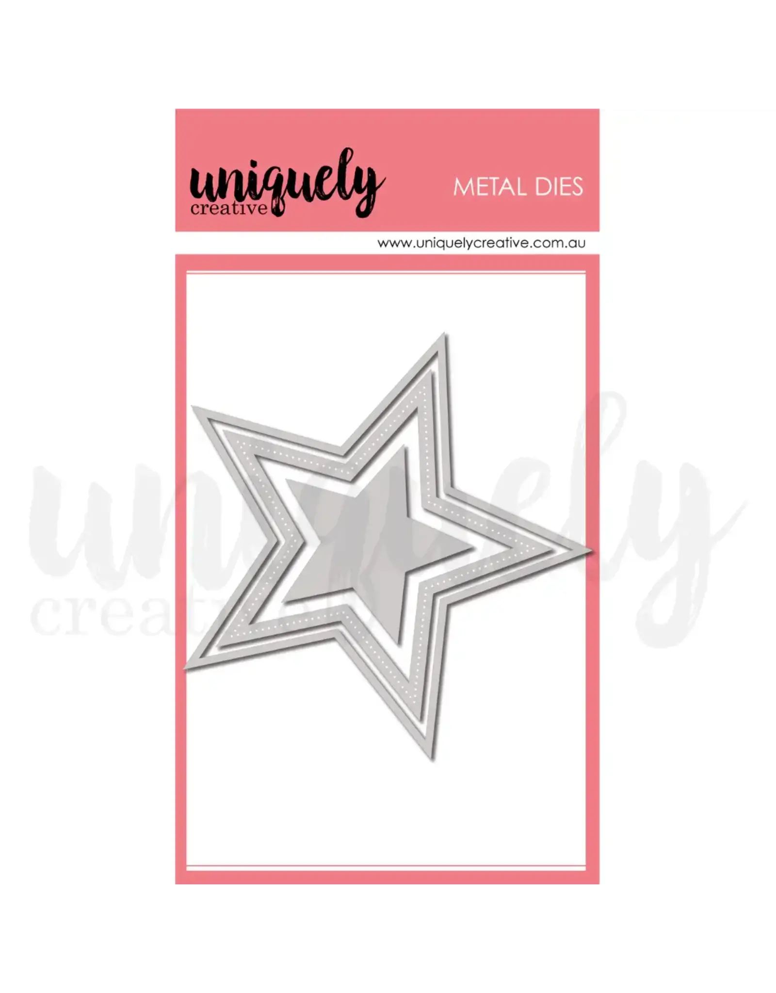UNIQUELY CREATIVE UNIQUELY CREATIVE STAR DIE SET