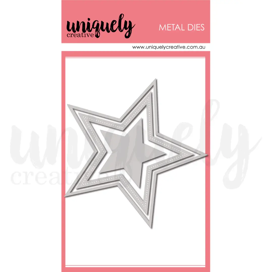 UNIQUELY CREATIVE UNIQUELY CREATIVE STAR DIE SET